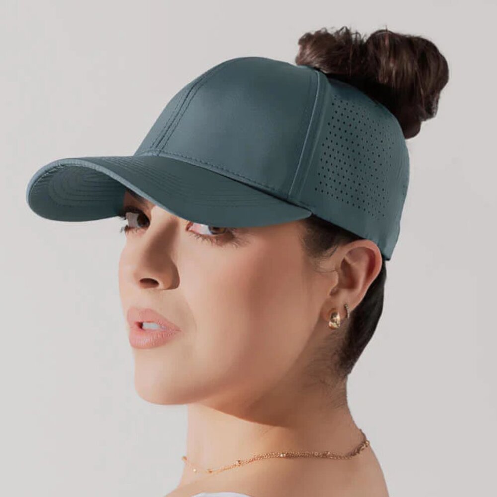 POPFLEX Good Sport High Pony Cap Indigo s/m